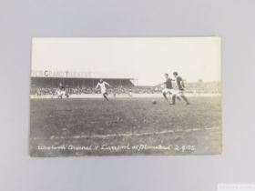 Woolwich Arsenal v. Liverpool at Plumstead, 2/9/1905