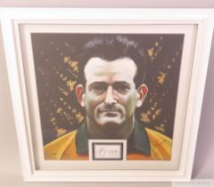 Portrait of Australia Rugby Legend David Campese