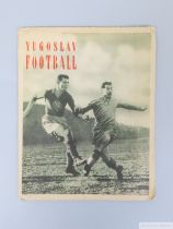 Book relating to Yugoslavian Football, produced in Belgrade in 1950,