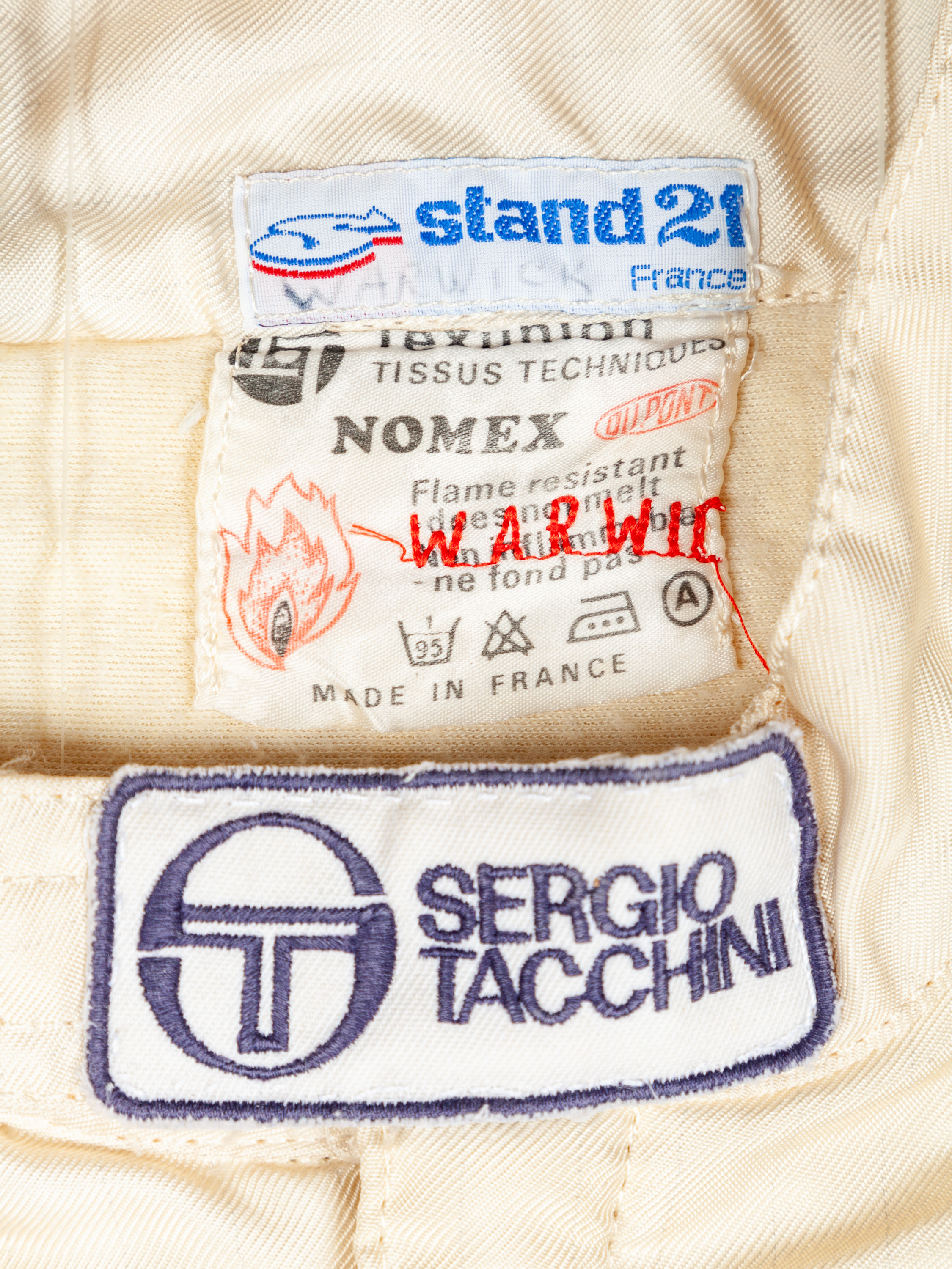 Derek Warwick F1 Renault race suit circa 1984, Stand 21 - Image 7 of 8
