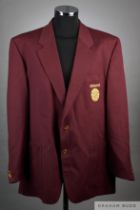 Matthew Hayden, maroon worn Northampton CCC blazer