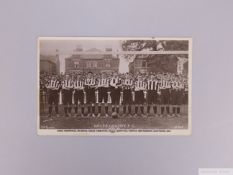 1905-06 Notts County autographed team line-up postcard