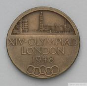 London 1948 Olympic Games participation medal,