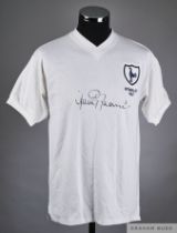 White short sleeved replica Tottenham Hotspur short sleeved FA Cup Final shirt signed by Jimmy Grea