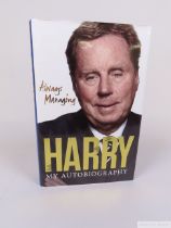 A Harry Redknapp autographed autobiography