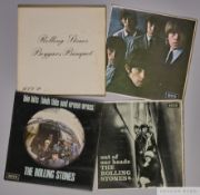 Four Rolling Stones Decca early 1970s reissued classic albums