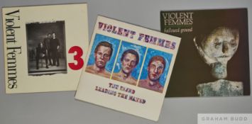 Three albums by the Violent Femmes including Hallowed Ground, The Blind Leading the Naked and 3