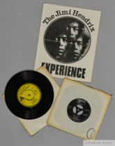 An original Track Records promotional pamphlet for The Jimi Hendrix Experience