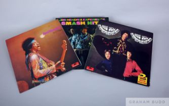 Three albums from the Jimi Hendrix Experince