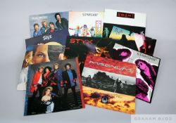 Twenty assorted classic vinyl Rock albums