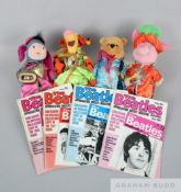 Winnie the Pooh Beatles Disney Sgt Pepper plush toys from the 1990s