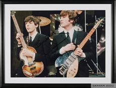 Sir Paul McCartney signed Beatles photograph