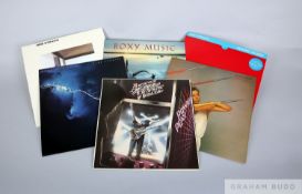 Twenty two assorted Rock and Pop vinyl albums from the 1970s and 1980s