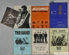 Five Interesting concert programmes for the late 1960s and early 1970s