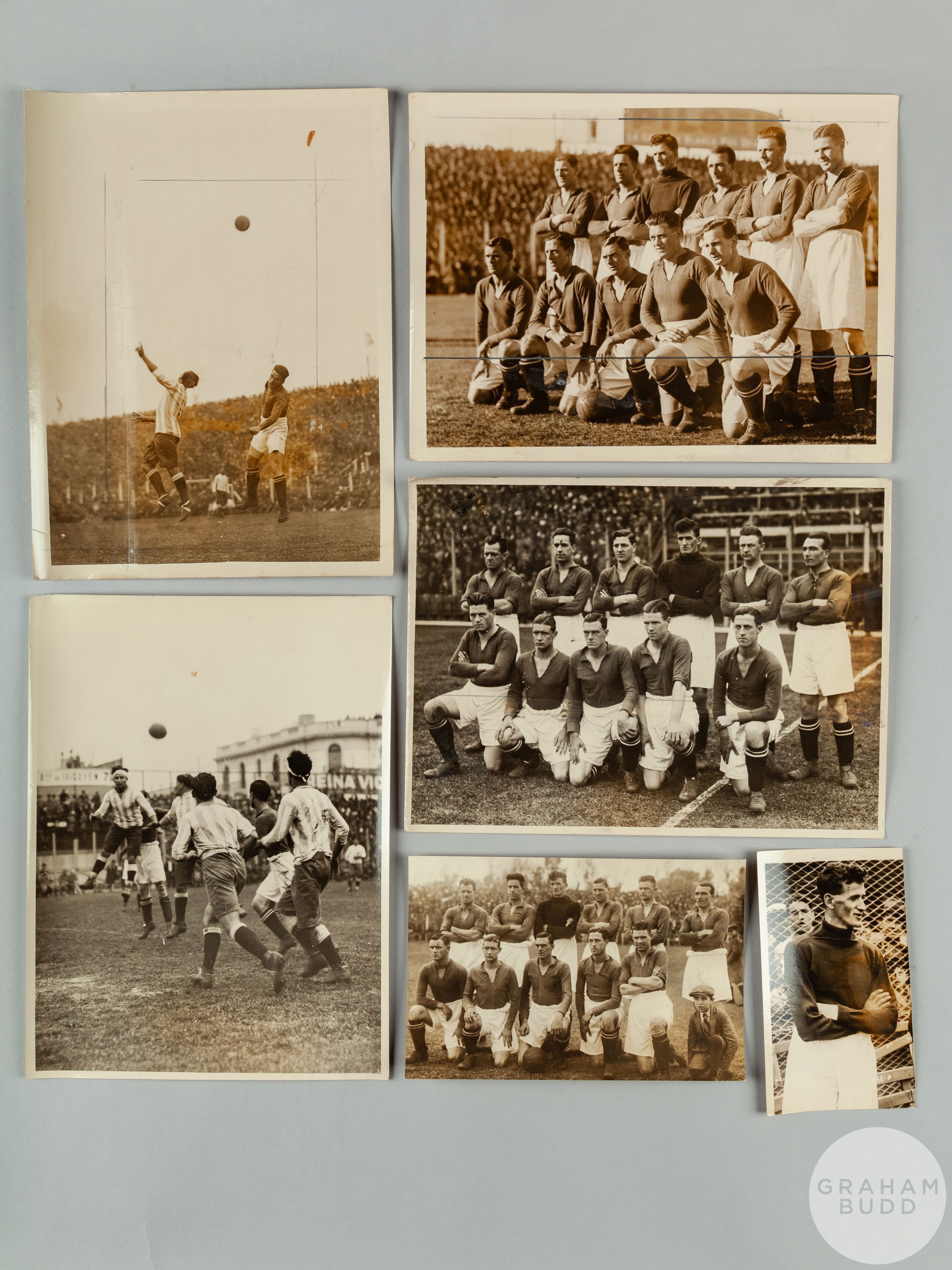 A nice collection of thirty-five Motherwell 1928 South American Tour press photographs - Image 5 of 5