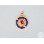 James Forrest 9ct gold and enamel League Cup Winners medal, 1964-65