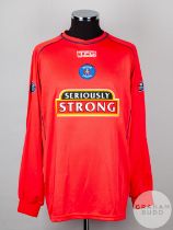 Ian Durrant red No.10 Kilmarnock long-sleeved shirt