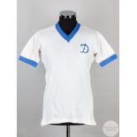 Arvytsiv blue and white No.9 Moscow Dynamo v. Rangers short-sleeved shirt, 1970