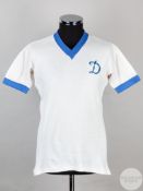 Arvytsiv blue and white No.9 Moscow Dynamo v. Rangers short-sleeved shirt, 1970