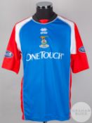 Ben Jackson blue red and white No.27 Inverness Caledonian Thistle short-sleeved shirt