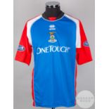 Ben Jackson blue red and white No.27 Inverness Caledonian Thistle short-sleeved shirt