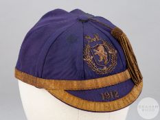 Alec McNair blue Scotland v. England International cap, 1912