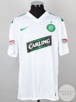 Georgios Samaras white No.9 Celtic short-sleeved shirt, 2009-10