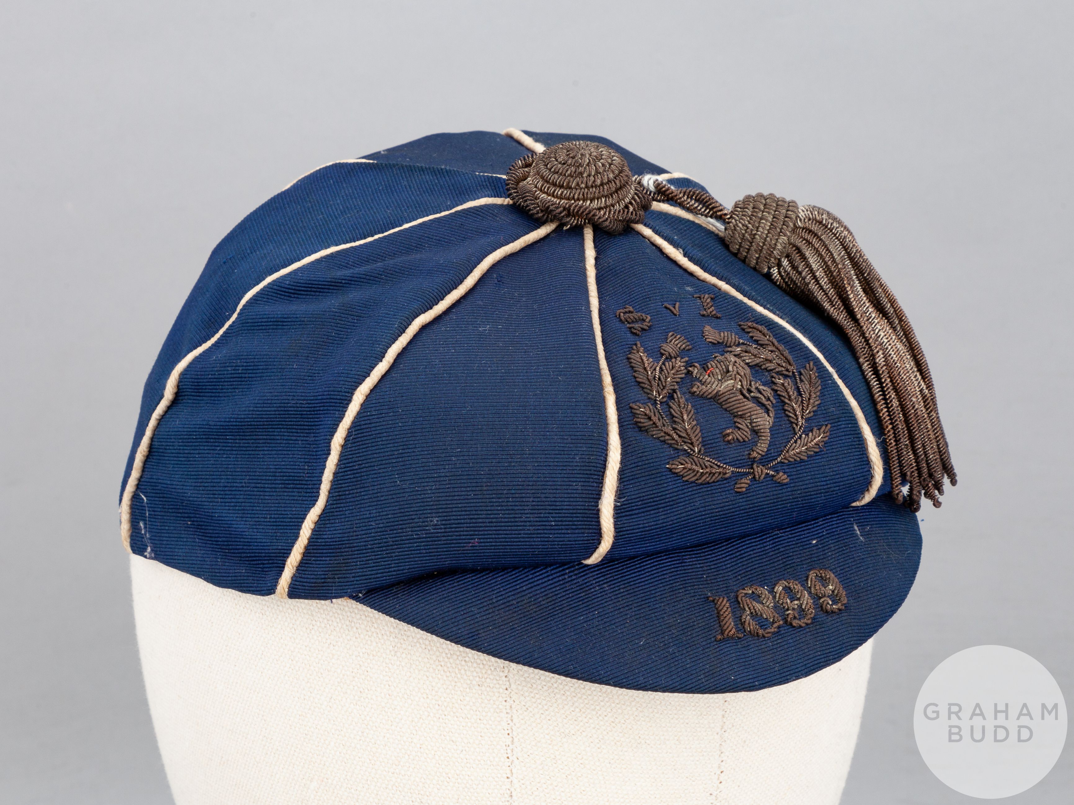 Neil Gibson blue Scotland v. Ireland International cap, 1899