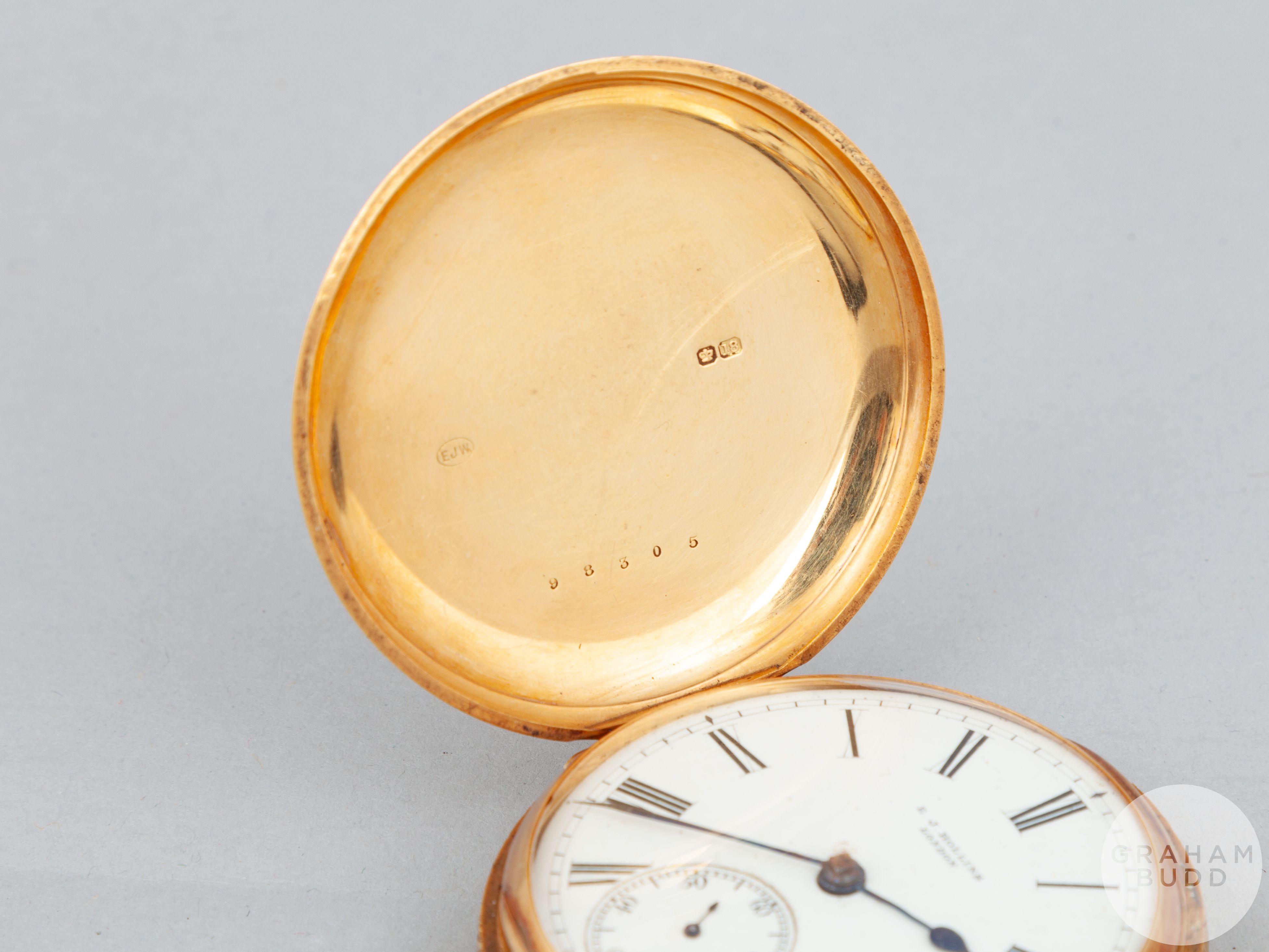 Hugh Smith 18ct gold pocket fusee pocket watch - Image 2 of 4