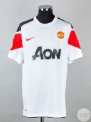 Paul Scholes white and red No.18 Manchester United