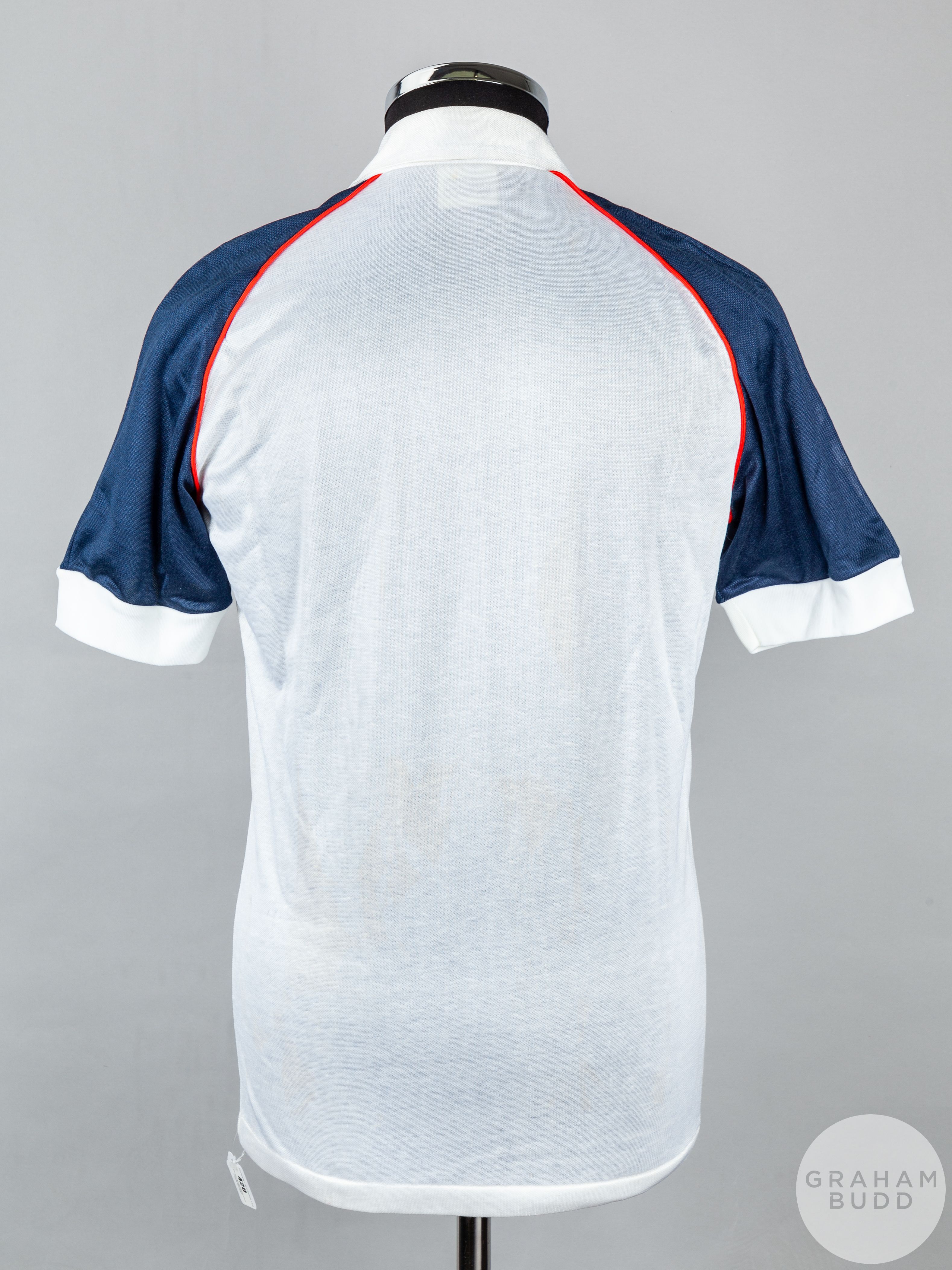 Rare white and blue Scotland International short-sleeved shirt - Image 2 of 5