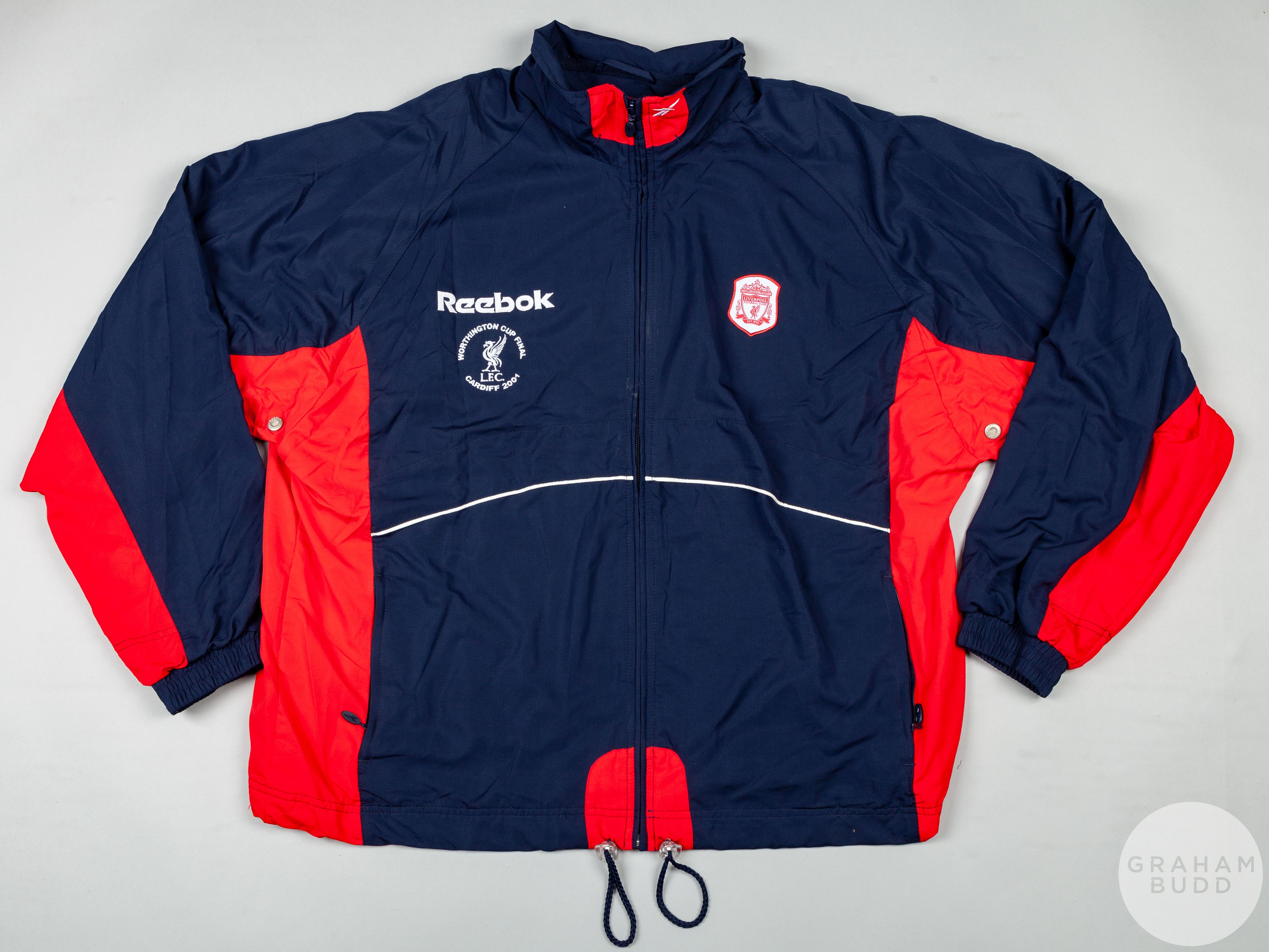 Alex Miller blue and red Liverpool Worthington Cup Final worn full tracksuit - Image 2 of 9