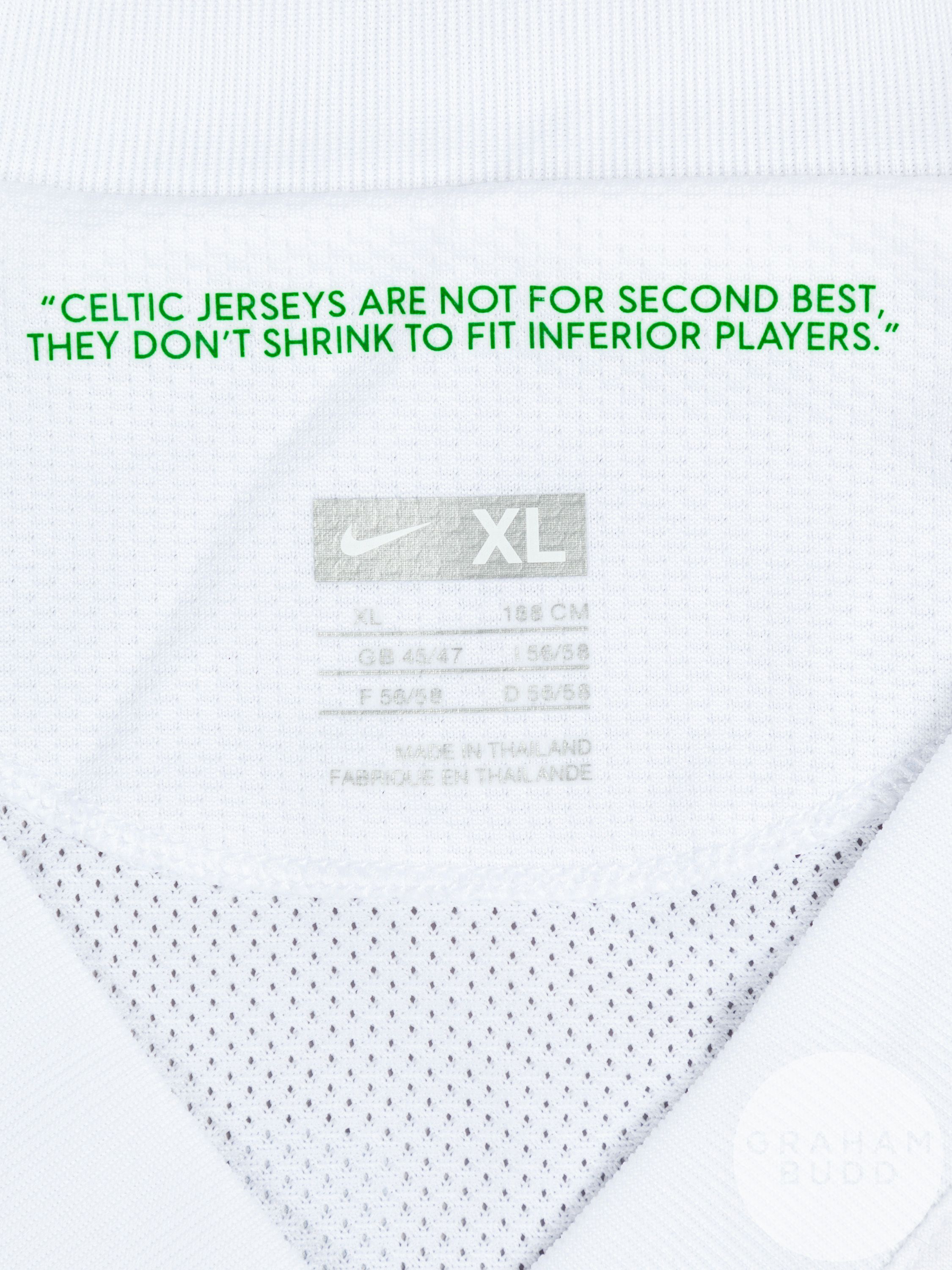 Georgios Samaras white No.9 Celtic short-sleeved shirt, 2009-10 - Image 4 of 5