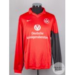 Andreas Buck red No.22 Kaiserslautern v. Rangers long-sleeved shirt, 2000