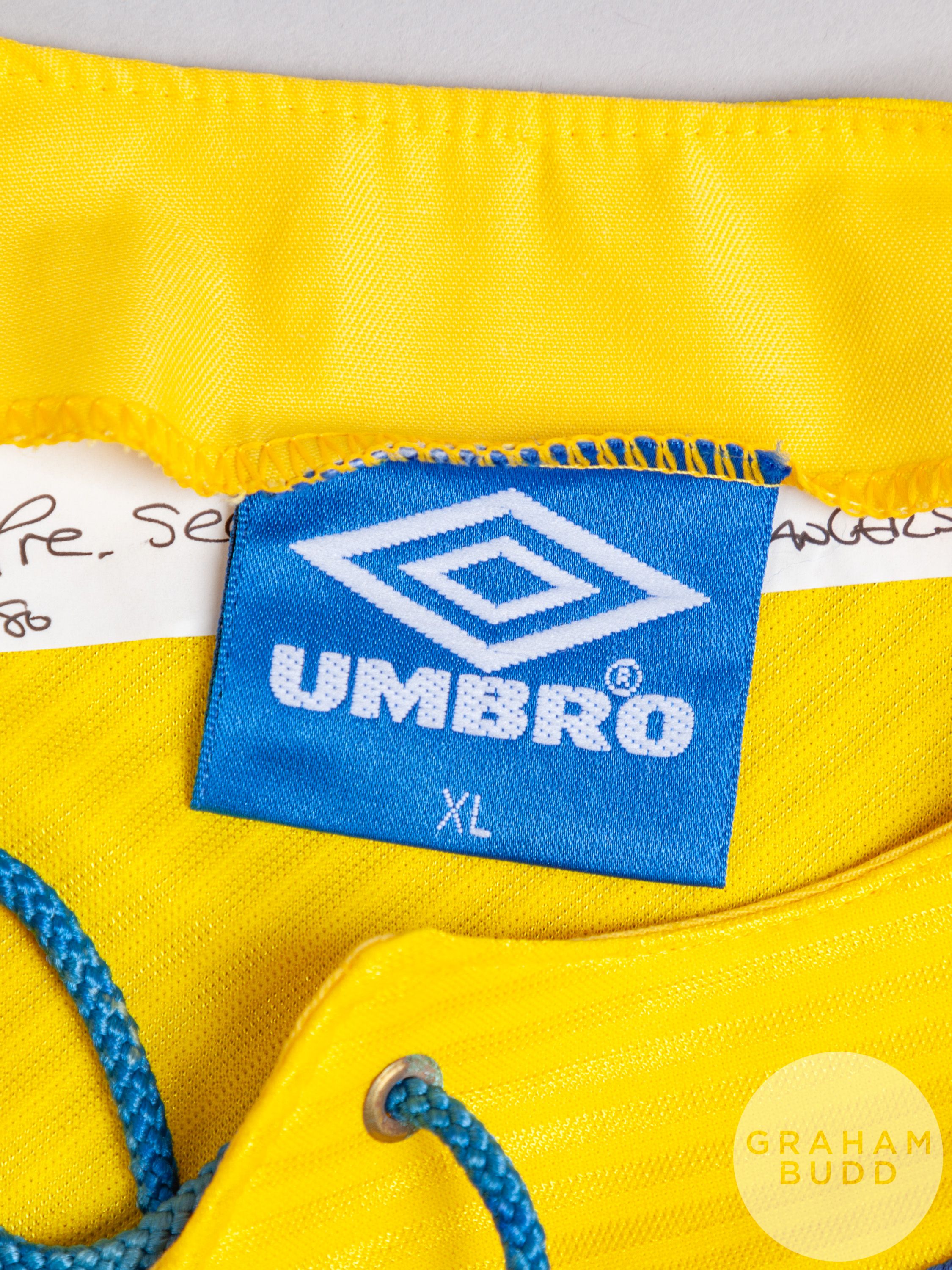 Yellow and blue No.3 Parma short-sleeved shirt, 1994 - Image 4 of 5