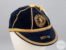 Arthur Graham blue Scotland v. East Germany International cap, 1977-78