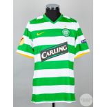 Mark Wilson green and white No.12 Celtic v. Hamburg short-sleeved shirt