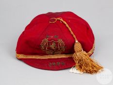 Neil Gibson red Scotland v. England International cap, 1895