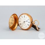 Hugh Smith 18ct gold pocket fusee pocket watch