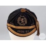 Tommy Younger blue Scotland v. Wales, Northern Ireland and England cap, 1956-57