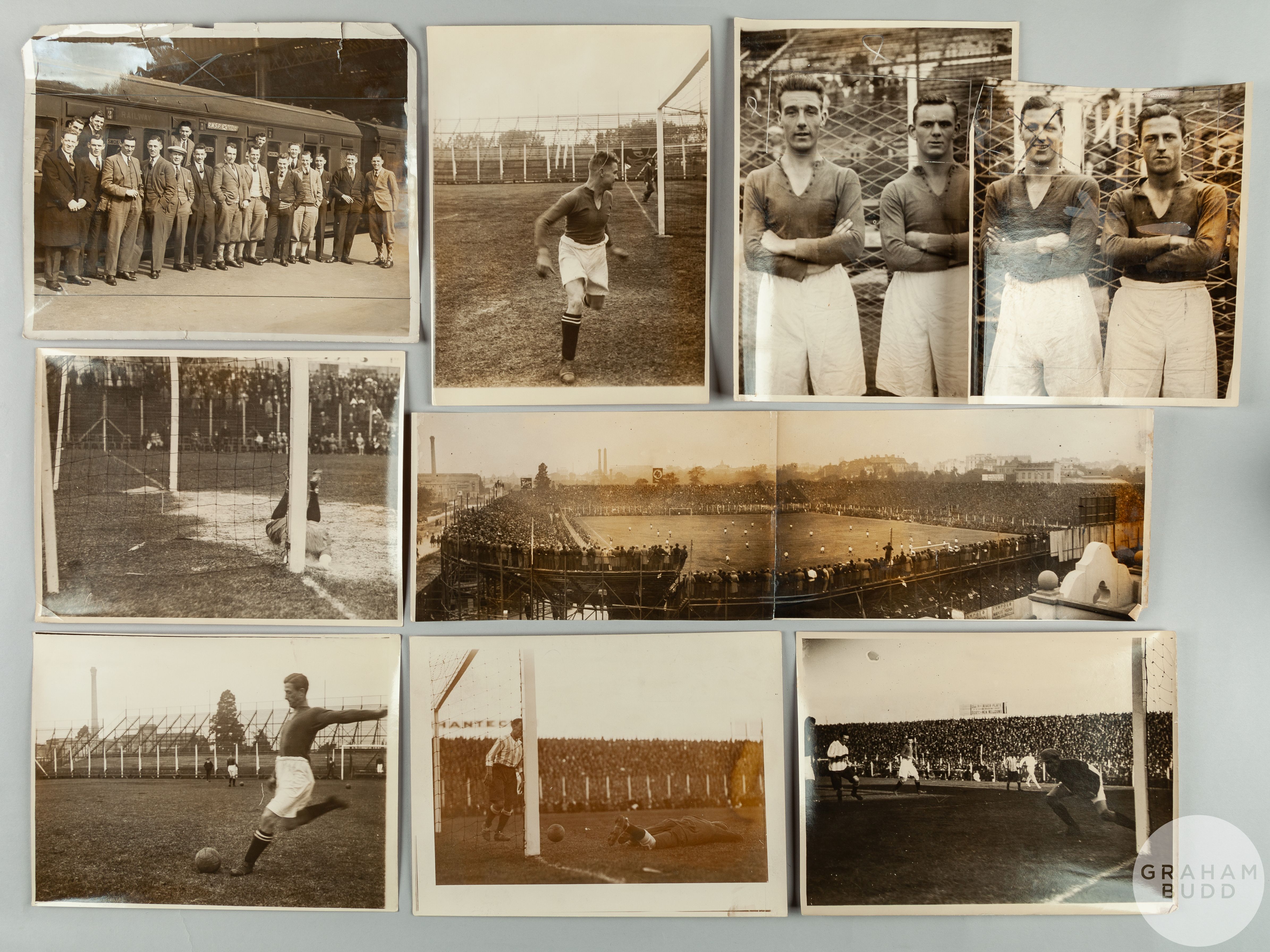 A nice collection of thirty-five Motherwell 1928 South American Tour press photographs - Image 2 of 5