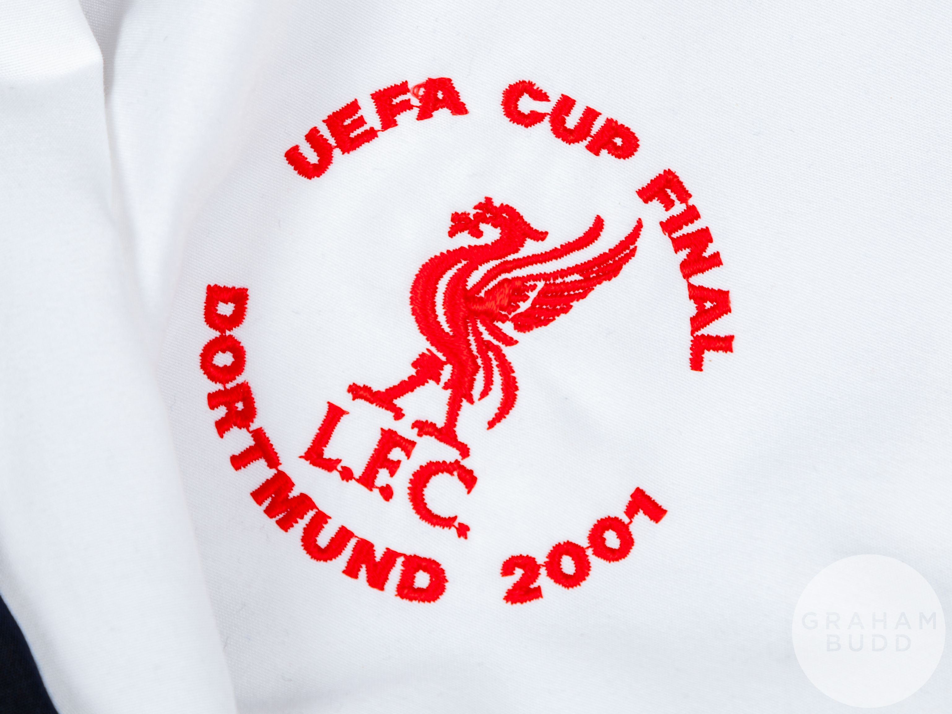 Alex Miller white and black Liverpool v. Alaves UEFA Cup Final worn full tracksuit - Image 4 of 8
