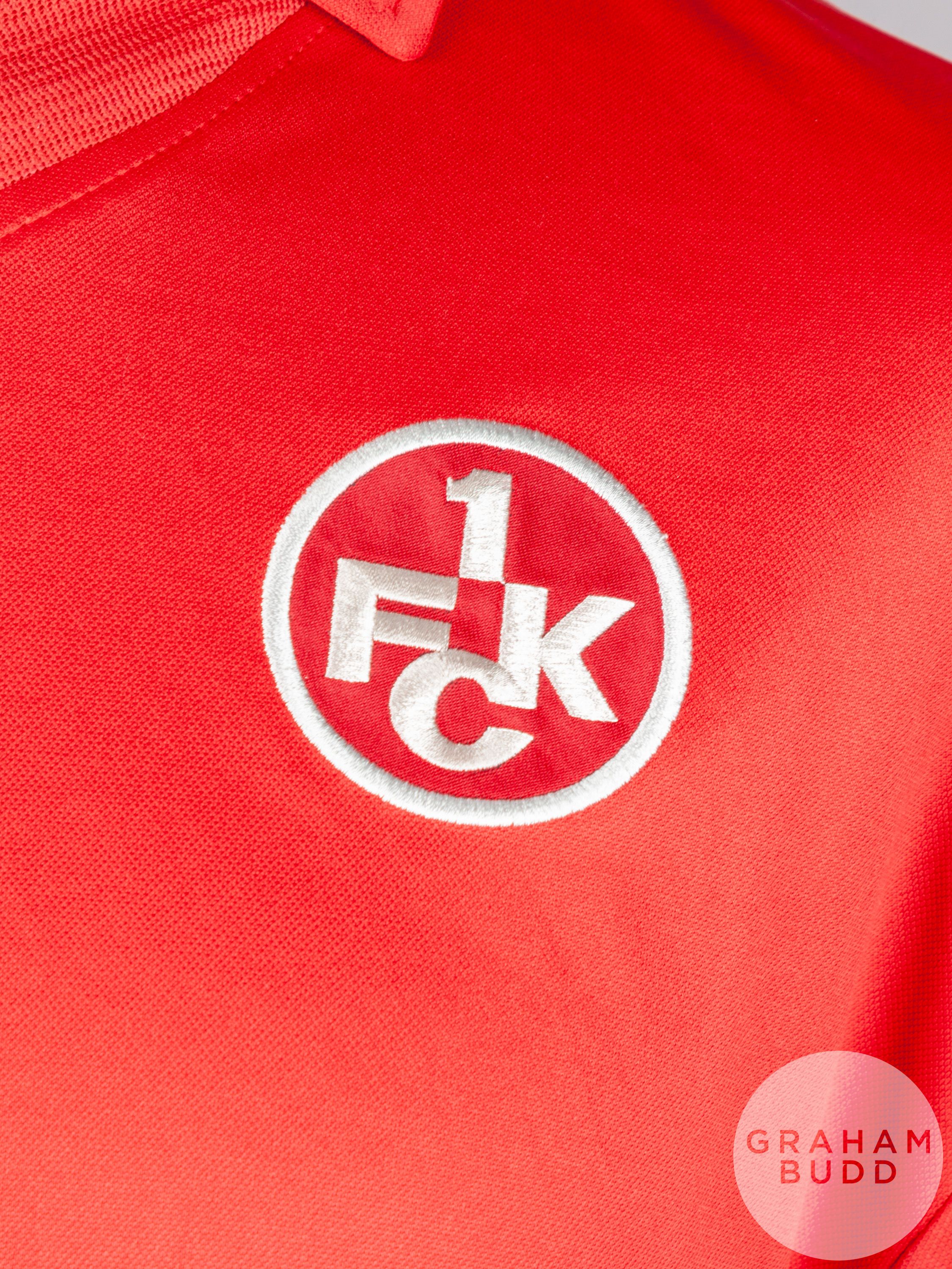 Andreas Buck red No.22 Kaiserslautern v. Rangers long-sleeved shirt, 2000 - Image 3 of 5