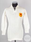 Alec McNair white Scotland v. Ireland International shirt, 1920