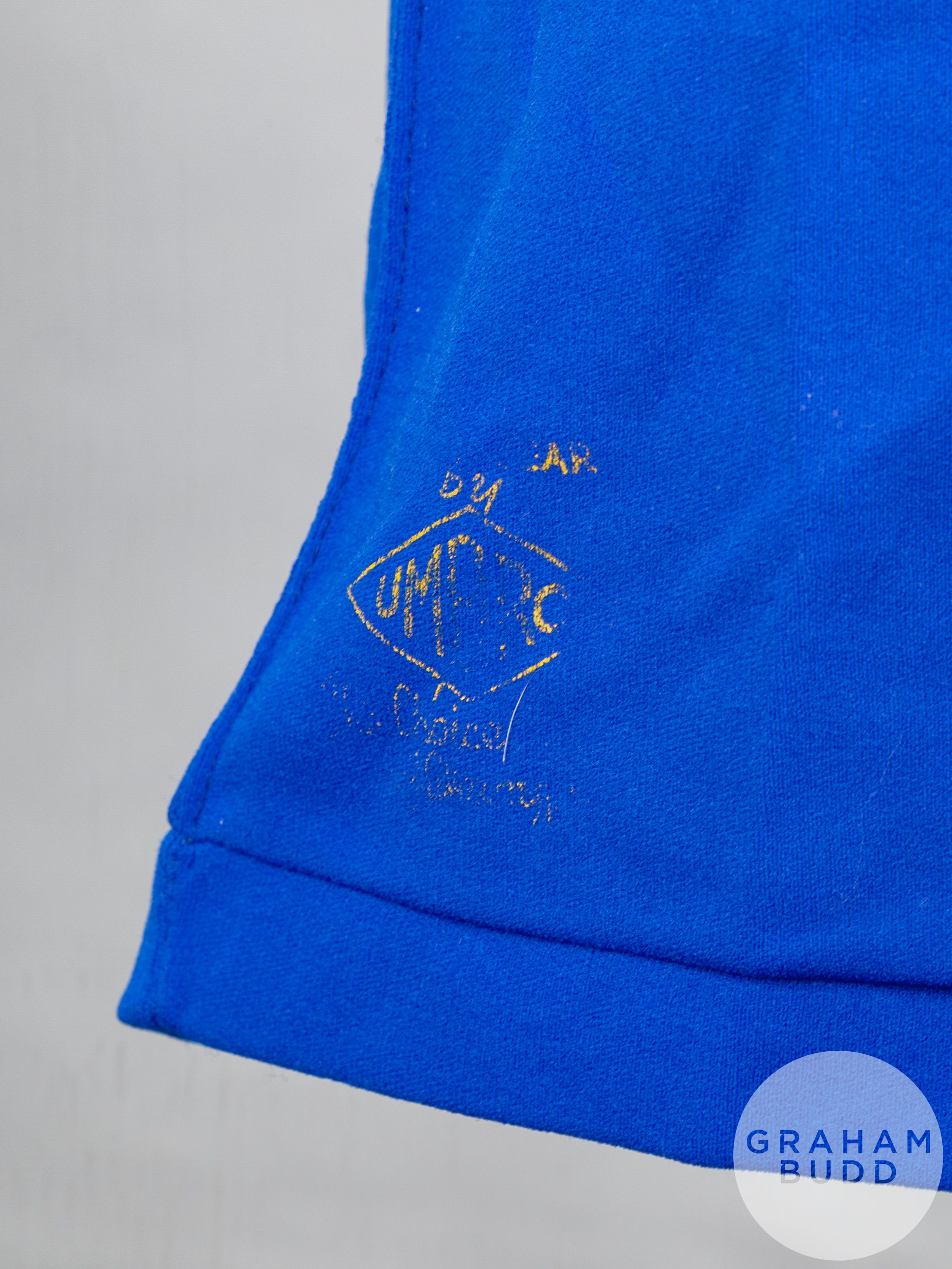 Alex Miller blue No.12 Rangers v. Aberdeen Scottish League Final short-sleeved shirt - Image 6 of 6