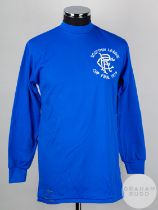 Alex Miller blue No.14 Rangers v. Celtic Scottish League Cup Final long-sleeved shirt