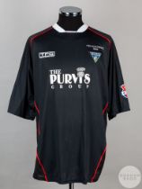 Iain Campbell dark blue No.25 Dunfermline Athletic League Cup Final short-sleeved shirt