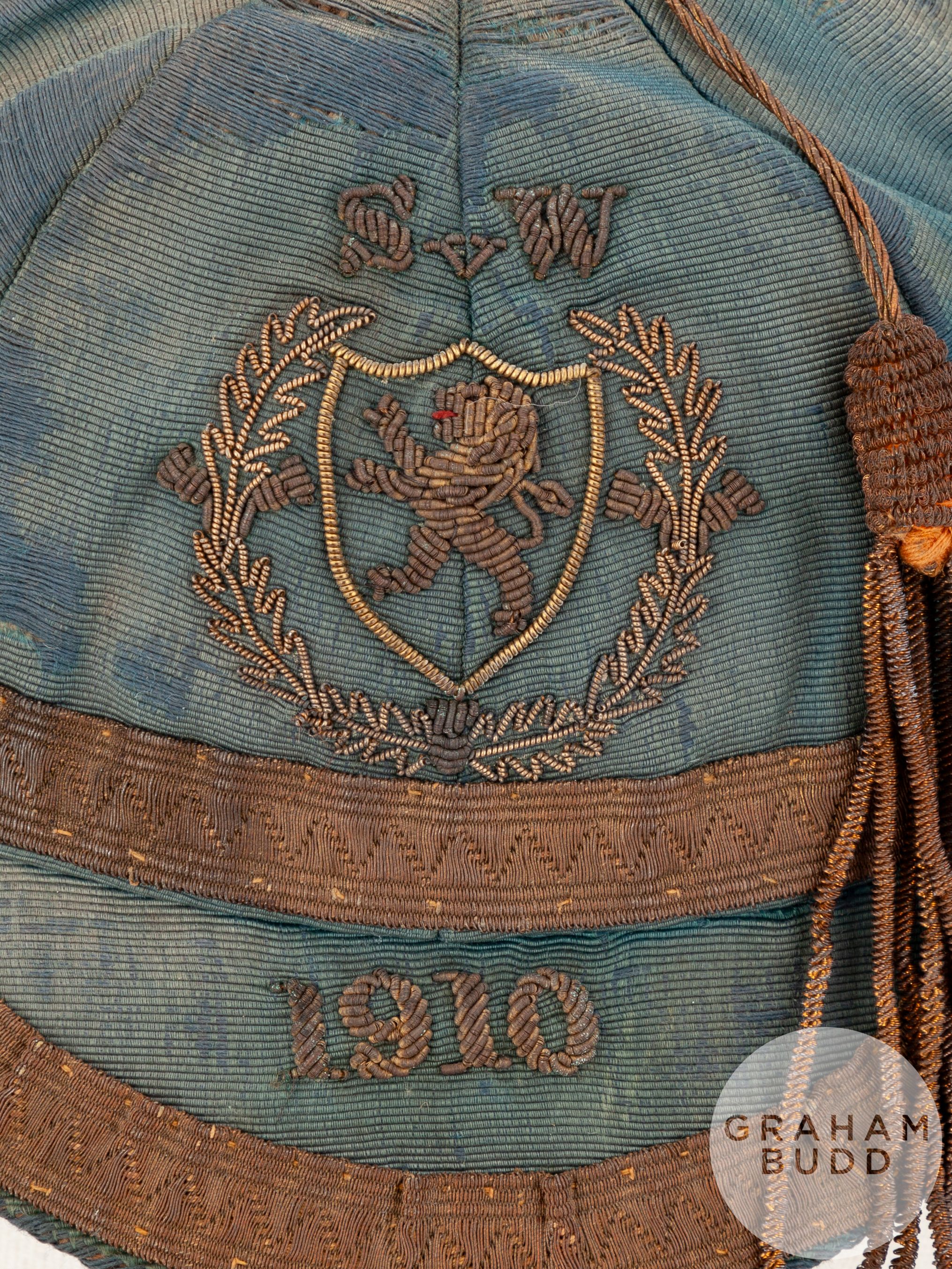 James Brownlie blue Scotland v. Wales International cap, 1910 - Image 3 of 6