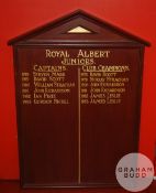 Three various honours boards