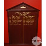 Three various honours boards